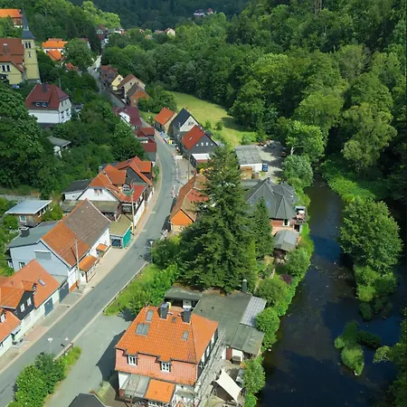 Вилла Haus Ludwig - Saniertes Fachwerkhaus Im Harz Тале Экстерьер фото