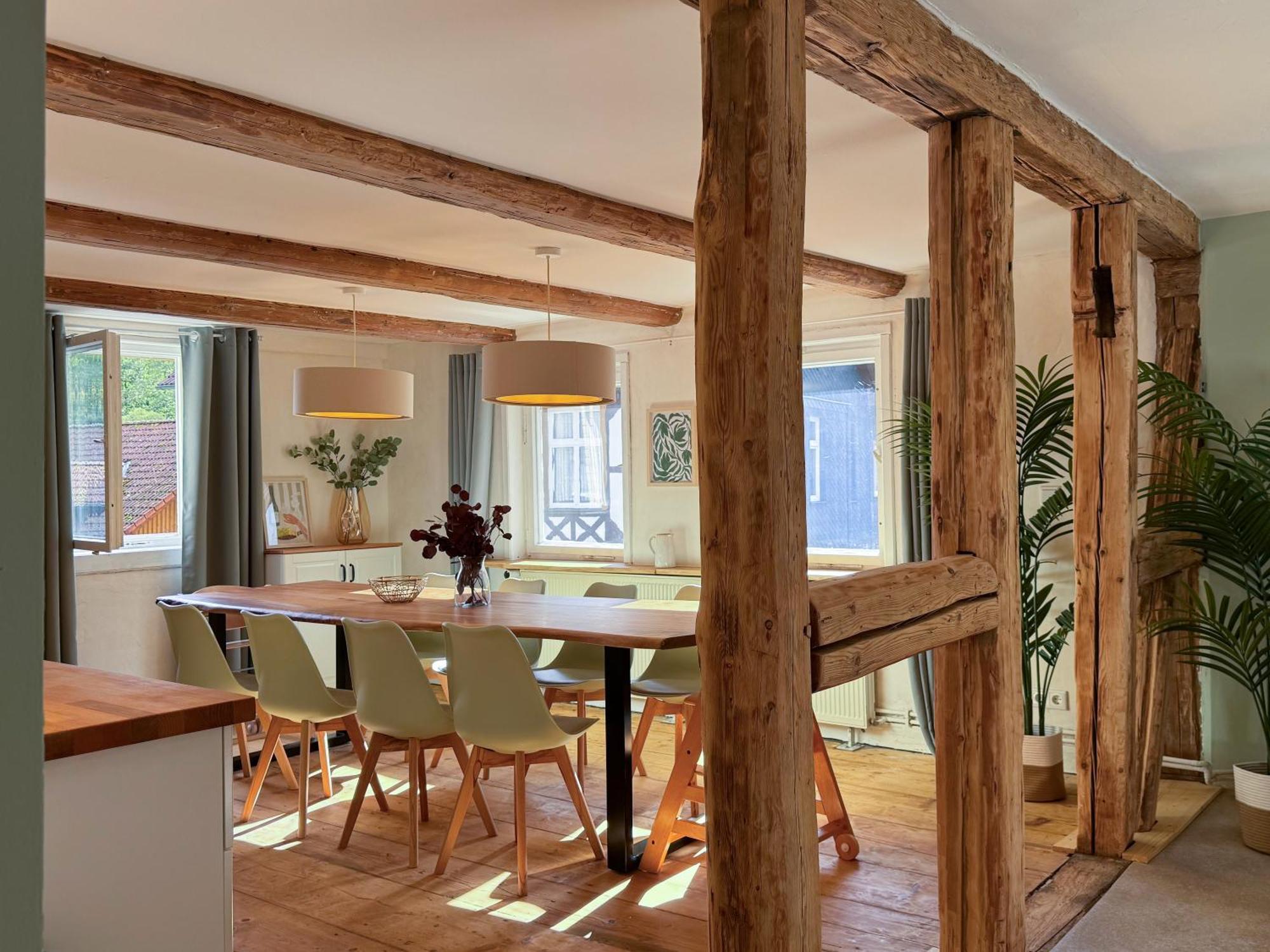 Haus Ludwig - Saniertes Fachwerkhaus Im Harz Holiday home Thale