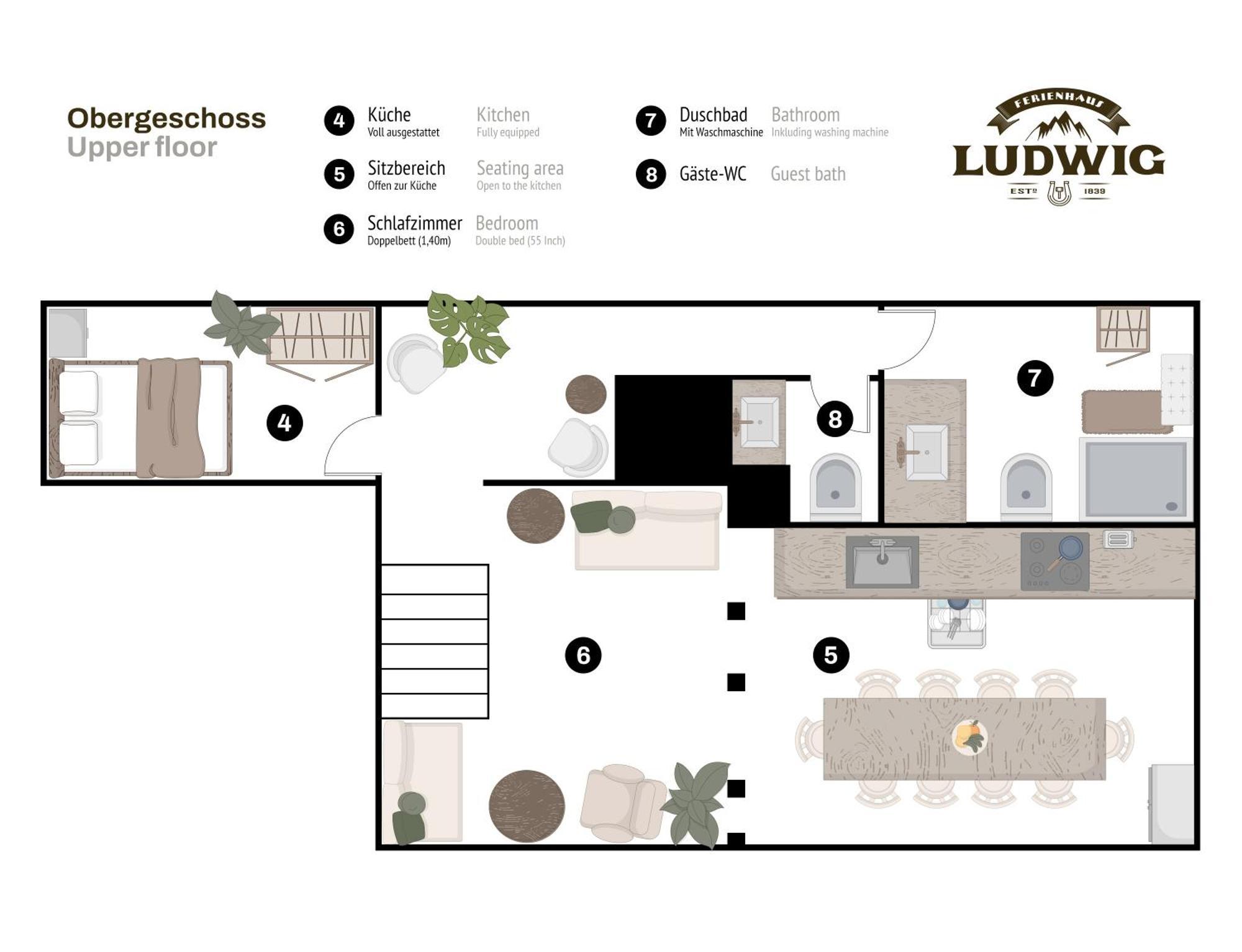 Holiday home Haus Ludwig - Saniertes Fachwerkhaus Im Harz Thale